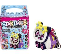 TOMY Stakimos Pop Girl Phoebe | Kit de bricolage pour enfants pour construire votre propre adorable personnage 3D à partir de mousse de polyester recyclée | Pas de colle ou de découpe nécessaire |