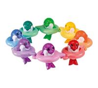 TOMY Jouet de bain Toomies Do-ré-mi Dauphins dès 12 mois multicolore