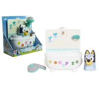 TOMY Jouet de bain Toomies Bluey Prend Son Bain - Eau et bulles, pommeau de douche - Dès 18 mois
