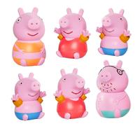 TOMY Toomies Jouet de bain Peppa Pig - Papa Pig, Peppa et George - Le Premier Âge