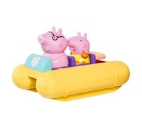 TOMY Toomies Peppa Pig Pédalo à tirer, Jouets de bain pour bébés, Accessoires de