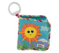 LAMAZE Classic Discovery Soft Book, Baby Books from Birth with Clip on Pram, Textured Baby Sensory Toy with Bright Colours Suitable for Babies Boys and Girls from 0 to 6 Months