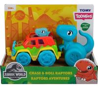 TOMY TOOMIES véhicule avec dinosaure + dinosaure E73251