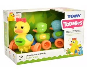 TOMY TOOMIES Wesołe drepczące kaczuszki E4613 Tomy