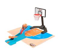 TOMY Jeu de basket Xtreme Dunk – Jouet acrobatique, lanceur ajustable, panier inclus