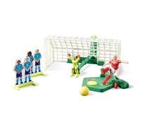 TOMY Xtreme Goal Jeu de Football, Jouet de Sport interactif pour Enfants, Gardien Sauteur, Levier de tir réglable, tirs au But et Coups francs, 2 à 4 Joueurs, dès 4 Ans, sans Piles