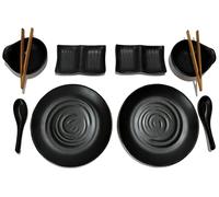 TomYang - Ensemble de Vaisselle [10 pièces] pour Thai Grill, Hot Pot, Pho Bo, Sukiyaki, Korean BBQ