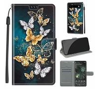 TOMYOU Coque pour Google Pixel 6A, Coque Google Pixel 6A, Etui Protection Housse Premium en Cuir PU, Pochette Flip Case Compatible avec Google Pixel 6A