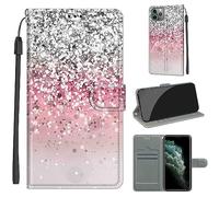 TOMYOU Coque pour iPhone 11 Pro Étui, iPhone 11 Pro avec [Fentes pour Cartes] [Magnétique] Antichoc Housse Cuir Premium Flip Case Portefeuille Étui pour iPhone 11 Pro