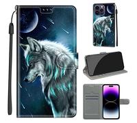 TOMYOU Coque pour iPhone 14 Pro Max, Étui en Cuir et TPU, Portefeuille avec Béquille, Fentes pour Cartes, Flip Cover pour iPhone 14 Pro Max (6,7 Pouces), Pic:01