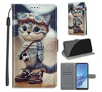 TOMYOU Coque pour Oppo A53 4G 2020 / Oppo A53s, Pochette Protection Etui Housse Premium en Cuir PU, Fermeture Magnétique, pour Oppo A53 4G 2020 / Oppo A53s / Oppo A32 / A33 2020 (6,5 Pouces)