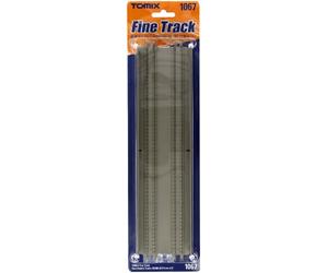 TomyTEC 010678 - Modèle Ferroviaire Accessoires, 2 Droite Double Rails, 280 mm
