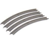 Tomytec 018551 Lot De 4 Rails Coudés En Gravier 45°-Générique