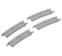 TomyTEC 018636 4 Rails incurvés en Gravier 15 degrés