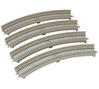 TomyTEC 018711-4 Rails, Courbe dans Le béton de Viaduc bettung, 45 °