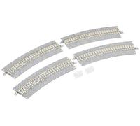 TomyTEC - 4 Rails, Courbe avec Large schot terbet