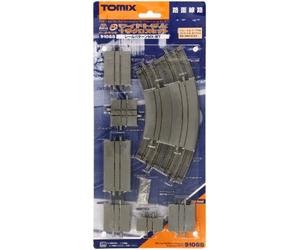 TomyTEC 910886 - Rails de Tramway - Kit de Base pour modélisme ferroviaire