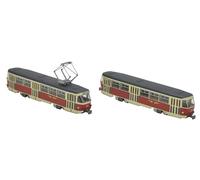 TomyTEC 977814 N Tram System Dresde Tram Type Tatra T4-B4 Écartement N