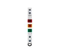 TOMZN TD9-3X Voyant LED 230 V AC/ Rouge Jaune Vert Triphasé Signalisation Voyant D'Avertissement Indicateur DIN Alarme D'Équipement