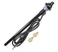 tomzz Audio 1000-014-1 Aile Universelle Antenne télescopique Grande tête Câble Connecteur DIN Noir