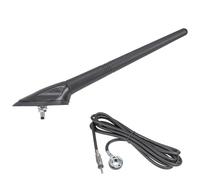 tomzz Audio 1015-001 Antenne de Toit Compatible avec Ford Focus Mondeo KA Kuga Fiesta Passive Longueur de la Tige Environ 14cm