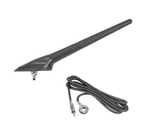 tomzz Audio 1015-001 Antenne de Toit Compatible avec Ford Focus Mondeo KA Kuga Fiesta Passive Longueur de la Tige Environ 14cm