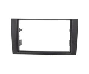 tomzz Audio 2403-038 Cadre Radio Double DIN Compatible avec Audi A4 B6 8E Seat Exeo 3R 3RN Noir