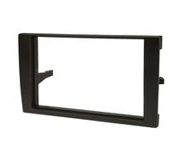 tomzz Audio 2403-043 Cadre Radio Double DIN Compatible avec Audi A4 B7 8E 8H Seat Exeo 3R 3RN Noir