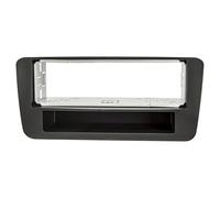 tomzz Audio 2403-060 Cache-Radio en métal Compatible avec Audi A1 8X 8XA à partir de 2010 Noir