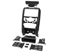 tomzz Audio 2404-044 Cadre Radio Double DIN 1DIN Compatible avec BMW Mini Cooper II R55 R56 R57 2006-2014 Véhicule avec climatisation Automatique