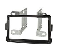 tomzz Audio 2409-011 Cache-Radio Double DIN Compatible avec Dacia Lodgy Dokker Duster Sandero à partir de 2012 Renault Captur à partir de 2013 Piano laqué Noir