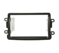 tomzz Audio 2409-017 Cache-Radio Double DIN Compatible avec Dacia Lodgy Dokker Duster Sandero à partir de 2012 Renault Captur à partir de 2013 Noir
