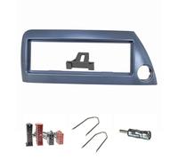tomzz Audio 2415-009 Kit Radio Compatible avec Ford KA RBT 1996-2008 Bleu métallique avec Adaptateur Radio ISO Adaptateur d'antenne ISO DIN étrier de déverrouillage