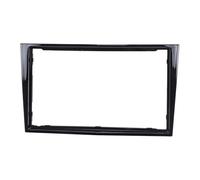 tomzz Audio 2439-139 Cadre Radio Double DIN Compatible avec Opel Antara Astra H Zafira B Corsa D Tigra Pianolack Noir