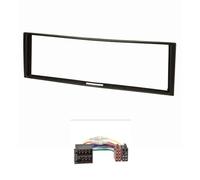 tomzz Audio 2445-010 Cache-Radio Compatible avec Renault Megane II Scenic II Modus Clio III Noir avec Adaptateur Radio ISO