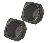 tomzz Audio 2800-017 Boîtier pour Haut-Parleur DIN 100x100 mm, rétro, pour Voiture, Bateau, Camion et engins de Chantier