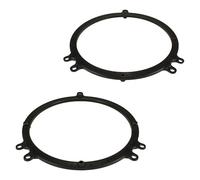 tomzz Audio 2803-011 Anneaux de Haut-parleurs Adaptateurs Supports compatibles avec Audi A3 A4 Avant A6 TT Divers emplacements pour Haut-parleurs DIN 165mm