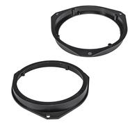 tomzz Audio 2808-005 Anneaux de haut-parleurs Adaptateurs Supports compatible avec Opel Astra H Corsa D E Signum Vectra Alfa Mito Giulietta Fiat Grande Punto Ducato 500 Ford KA Peugeot Boxer pour h...