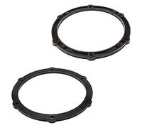 tomzz Audio 2808-013 Anneaux de Haut-parleurs Adaptateur Compatible avec Citroen C1 C4 Jumpy Peugeot 107 208 308 Toyota Aygo ProAce Opel Vivaro 165mm