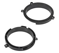 tomzz Audio 2834-008 Anneaux de Haut-parleurs Adaptateurs Supports compatibles avec Mercedes Classe C W202 Porte Avant pour Haut-parleurs DIN 165mm