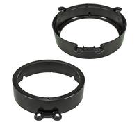 tomzz Audio 2834-011 Anneaux de Haut-parleurs Adaptateurs Supports compatibles avec Mercedes W203 Porte Avant pour Haut-parleurs DIN 165mm