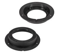 tomzz Audio 2834-020 Anneaux de Haut-parleurs Adaptateurs Supports compatibles avec Mercedes W169 W245 Porte arrière pour Haut-parleurs DIN 100mm ou 120mm