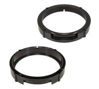 tomzz Audio 2849-001 Anneaux de Haut-parleurs Adaptateurs Supports compatibles avec Seat Ibiza 6L Leon 1P Porte Avant et Porte arrière pour Haut-parleurs DIN 165mm