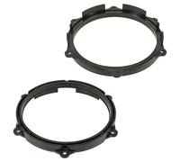 tomzz Audio 2849-003 Anneaux de Haut-parleurs Adaptateurs Supports compatibles avec Seat Ibiza 2008-2015 Porte Avant pour Haut-parleurs 165mm DIN