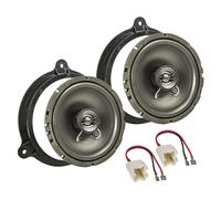 tomzz Audio 4009-000 Kit d'installation de haut-parleurs compatible avec Dacia Sandero II à partir de 2012 Lodgy à partir de 2012 Dokker à partir de 2012 Duster II à partir de 2018 Système coaxial ...