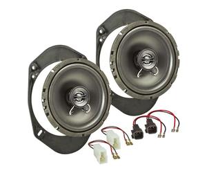 tomzz Audio 4015-000 Kit d'installation de Haut-parleurs Compatible avec Ford Fiesta KA Focus Mondeo Système coaxial 165mm TA16.5-Pro