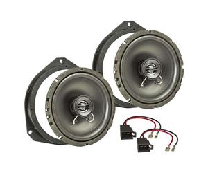 tomzz Audio 4039-006 Kit d'installation de Haut-parleurs Compatible avec Opel Astra H Corsa D Corsa E Système coaxial 165mm TA16.5-Pro