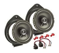 tomzz Audio 4039-007 Kit d'installation de Haut-parleurs Compatible avec Opel Astra Insignia Meriva Mokka Adam Karl Système coaxial 165mm TA16.5-Pro