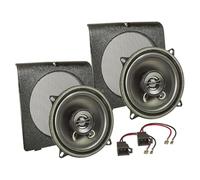 tomzz Audio 4057-007 TA13.0-Pro kit d'installation Haut-parleurs Compatible avec VW Golf 2 II Jetta 2 II Poche de Porte Avant 130mm système coaxial