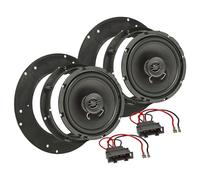 tomzz Audio 4057-009 Kit d'installation Haut-parleurs Compatible avec VW T5 T6 Multivan Caravelle Arteon Tiguan Caddy 165mm système coaxial TA16.5-Pro